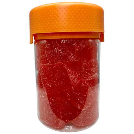 STRAWBERRY Relax Gummies CBD CBG CBN Delta 9 THC 12 CT