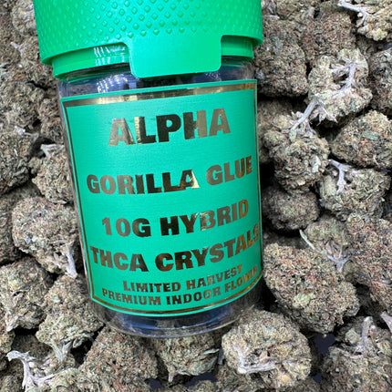 Gorilla Glue THCa Flower Exotic Hybrid 10g