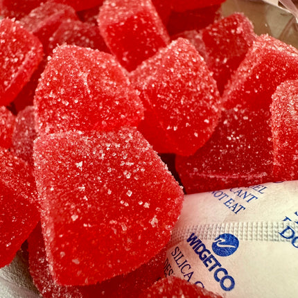 STRAWBERRY Relax Gummies CBD CBG CBN Delta 9 THC 12 CT
