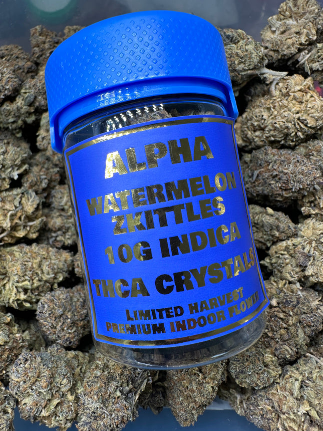 Watermelon Zkittlez THCa Flower Indica 10g 🟣