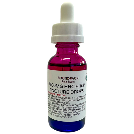 SoundPack ULTRA HHC HHCP Oil Tincture Drops 7500MG Berry Melon 30ml BACKORDERED TILL 12/12