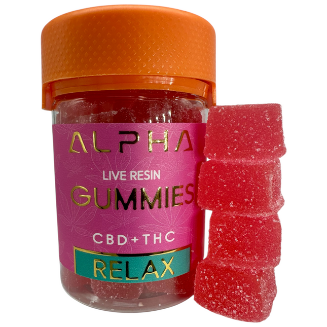 STRAWBERRY LEMONADE Relax Gummies CBD CBG CBN Delta 9 THC 12 CT