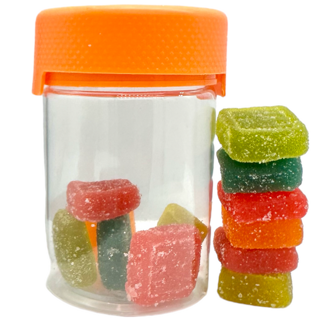 Alpha 6 Gummy Sampler Jar 600mg THC + THCP Vegan