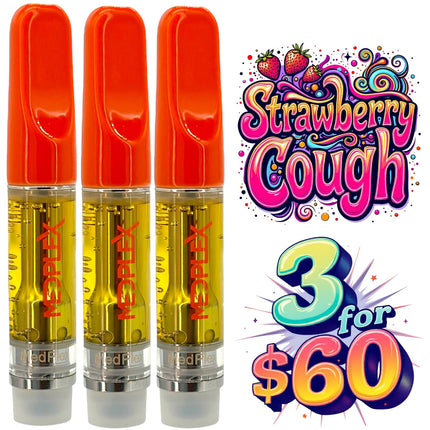Strawberry Cough THC Vape Cart Sativa