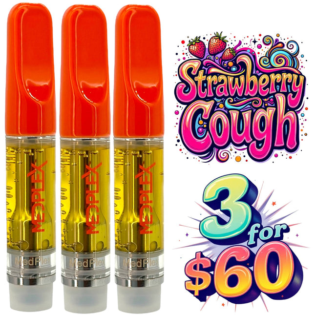 Strawberry Cough THC Vape Cart Sativa