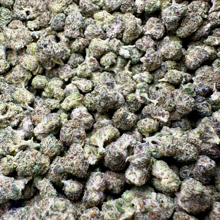 THC Flower Exotic Smalls DUMB GAS HYBRID 14g 28g 112g THCa 37%