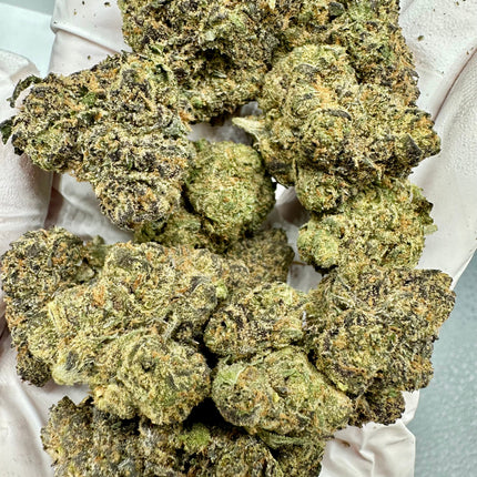 Exotic THCA Flower CHERRY DOSIDOS Hybrid Kush 10g Jar