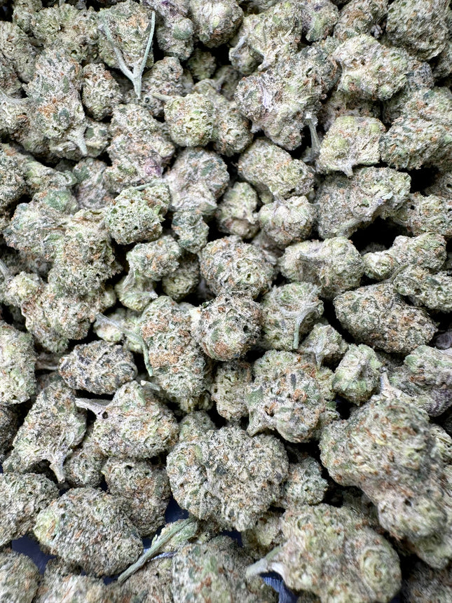 BLUEBERRY OG THCa Flower Exotic Smalls INDICA 14g 28g 112g THC