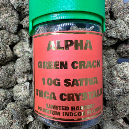 Green Crack THCa Flower Sativa 10g 🔴