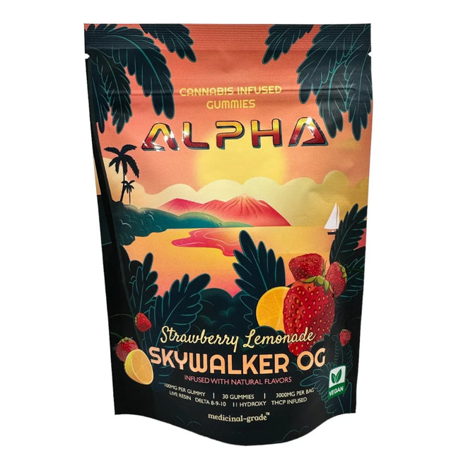 THC Gummies Strawberry Lemonade 30 Pack 3600mg
