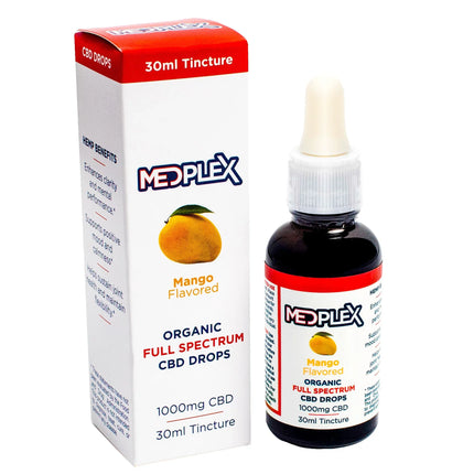Mango CBD Oil Tincture Drops 1000mg
