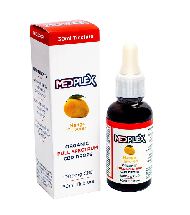 Mango CBD Oil Tincture Drops 1000mg