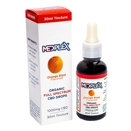 Orange CBD Oil  Tincture Drops 1000mg OVERSTOCK SALE